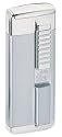 Colibri Magnate NEW Stain Silver/Polished Silver Butane Torch Lighter (QTR998002)
