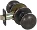 Callan Saxon Oil Rubbed Bronze (Edged) Entry Knob