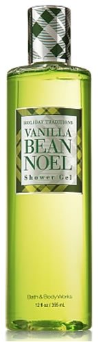Bath & Body Works Holiday Traditions Vanilla Bean Noel Shower Gel 12 fl oz (355 ml)
