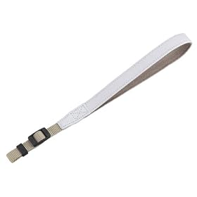 Olympus - CSS-S110 LS - Courroie poignet en cuir - Blanc