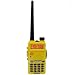 BaoFeng UV-5R YELLOW COLOR 136-174/400-480 MHz Dual-Band DTMF CTCSS DCS FM Ham Two Way Radio + Free Earpiece USA  : image