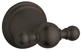 GROHE 40 155 ZB0 Geneva Robe Hook, Oil Rubbed Bronze