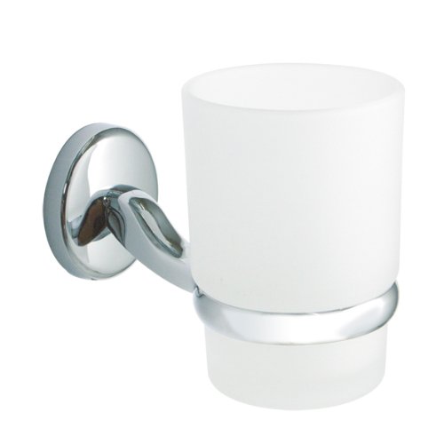 Roman Dietsche Enzo Rodi 620410 Glashalter mit Glas Serie Latit chrom