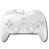 New Nintendo Wii Classic Controller Pro Wht High Quality Practical Excellent Performance