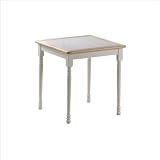 Tile Square Table (White/natural) (30" x 30" x 29 1/4")