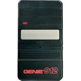 Genie Garage Door Opener 1-Button 9 Or 12-Dip Switch Compatible Remote - Model GT-912