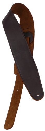Rocktile G600 Leder-Gitarrengurt braun Preisvergleich