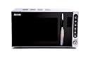 Sanyo EM-S2297V 17 litre 700 watt Solo Microwave Oven, Mirror Finish