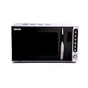 Sanyo EM-S2297V 17 litre 700 watt Solo Microwave Oven, Mirror Finish