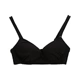 (犬印)INUJIRUSHI クロスオープンモールドブラジャー ワイヤー入り ブラ ハーフトップ(BK-ブラック、E70)