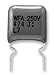 Panasonic ECW-F2W154JAQ Capacitor Film, 0.15uF, 450V, 5%, Radial