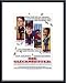 Trading Places by unknown 17.00X11.00 Framed with Black Metal Frame