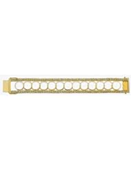 2mm X For 2 Pesos 14k Coin Bracelet 7"