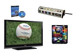 toshiba 52xv645u hdtv high performance hook up kit power protection calibration more detail click!