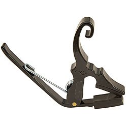 Kyser KG3B Short Cut Guitar Capo, Black Kyser KG3B Short Cut Guitar Capo, Black