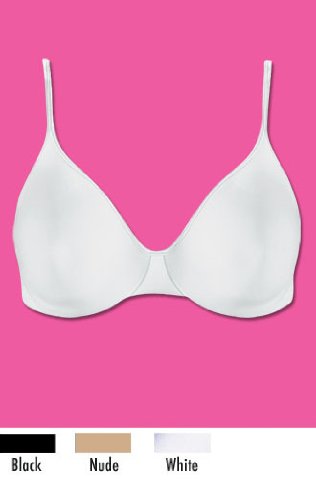 Hanes All-Over Comfort No-Poke Underwire, 40C, Nude