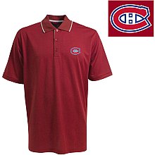 Antigua Montreal Canadiens Impact Polo Shirt Small