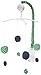 Bacati Mix and Match Musical Nursery Mobile, Navy/Green