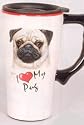 Pug Travel Mug