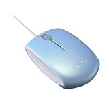 Sony VAIO VGP-UMS20 - Mouse - optical - wired - USB - light blue