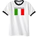 Emilia-Romagna Flag Ringer T-Shirt