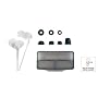 JVC Air Cushion Headphones - White (HAFX66W)