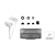 JVC Air Cushion Headphones - White (HAFX66W)