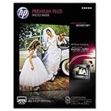 HP Premium Plus Photo Paper, soft Gloss (50 Sheets, 8.5 x 11 Inches)