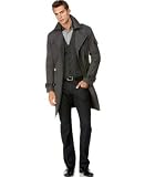 DKNY Koshi Print Shirt, Pete Vest, Botanica Jean and Belted Trench Coat