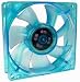 Cables Unlimited - 80mm Ball Bearing UV Sensitive Blue Case Fan