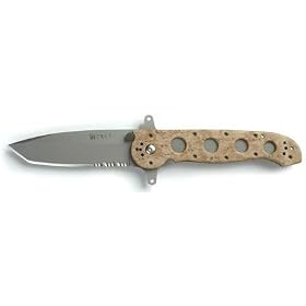 Columbia River Knife and Tool's M16-14ZSF Zytel Desert Special Forces Big Dog Tanto-Style Blade with Combo Edge