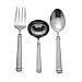 SIENA MATTE 3PC SERV SET