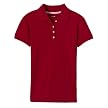 Girls' Cherokee® School Uniform Short-Sleeve Polo - Red
