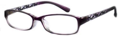 EyeBuyExpress Rectangle Violet Reading Glasses