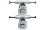 3 Skateboard trucks silver/blue for penny style decks