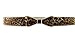 Leopard Print Faux Leather Fashion Belt for Ladies, Gift Idea