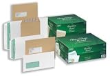 Basildon Bond C4 324x229mm brilliant white window envelopes, 100gsm weight with peel and seal closure, BOX of 250