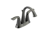 Delta 2538-PT Lahara Double-Handle Lavatory Faucet, Aged Pewter