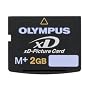 Olympus M+ 2GB Plus xD Picture Card-Envelope Style Package with Trap Blister (Black)