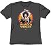 Wonder Woman POWERFUL WOMAN Adult Charcoal T-shirt Tee Shirt