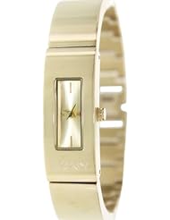 DKNY 3-Hand Gold-Ion-Plated Womens watch #NY8755
