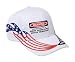 WARNING PROTECTED BY A WEST HIGHLAND WHITE TERRIER Adult USA Flag Racing Flame Hat / Cap
