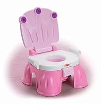 Fisher Price pink Prinzessin trittschemel T&ouml;pfchen