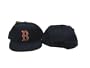 Boston Red Sox MLB Navy with Green under Bill Adjustable Youth Hat / Cap