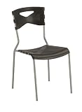 Influx Tria Chair Back H400 W430xD400xH470mm Black
