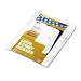 90000 Series Legal Exhibit Index Dividers, 1/10 Cut Tab, Exhibit M, 25/Pack