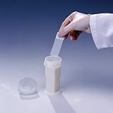 Bel-Art Scienceware 2.38 x 4.5 in. Polypropylene Coplin Staining Jar with Screw Cap