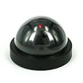 SE Dummy Security Camera, Dome Shape, 1 Red Flashing Light
