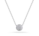 DANA REBECCA DESIGNS Lauren Joy Mini Necklace  Diamond White Gold