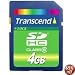 Transcend TS4GSDHC6 4GB SDHC card (SD 2.0 SPD Class 6)